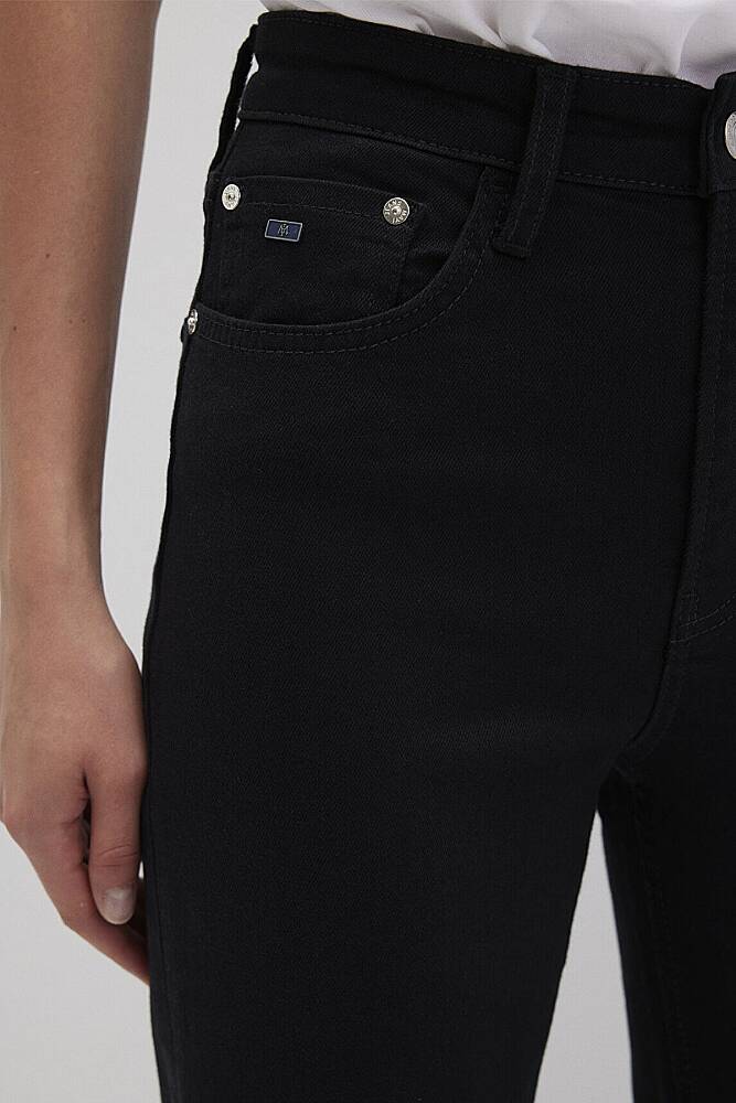 Kadın Sky Classic Jean Pantolon 1010627-90998 Siyah - 7