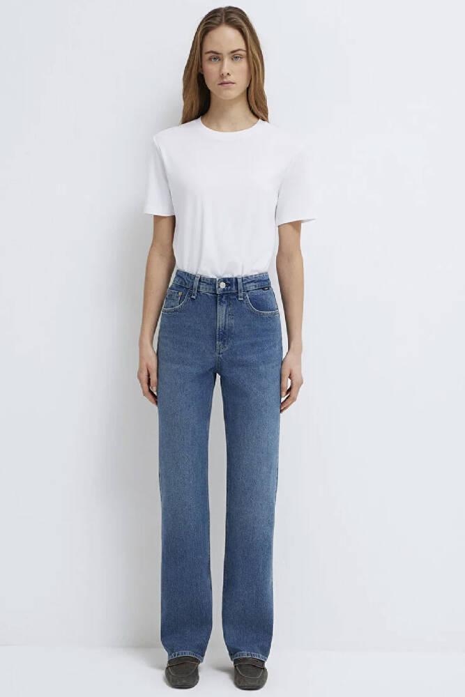 Kadın SKY Classic Jean Pantolon 1010627-A1564 Lacivert 