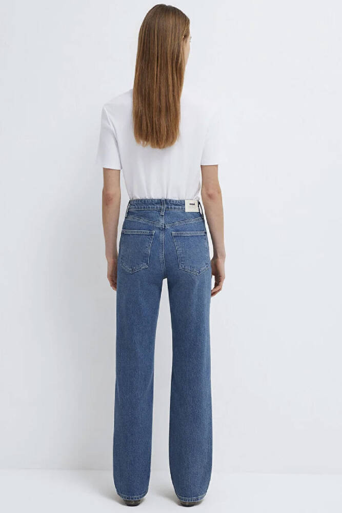 Kadın SKY Classic Jean Pantolon 1010627-A1564 Lacivert 