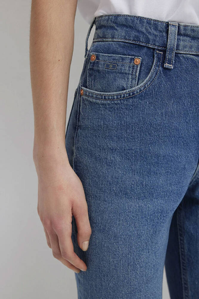 Kadın SKY Classic Jean Pantolon 1010627-A1564 Lacivert 