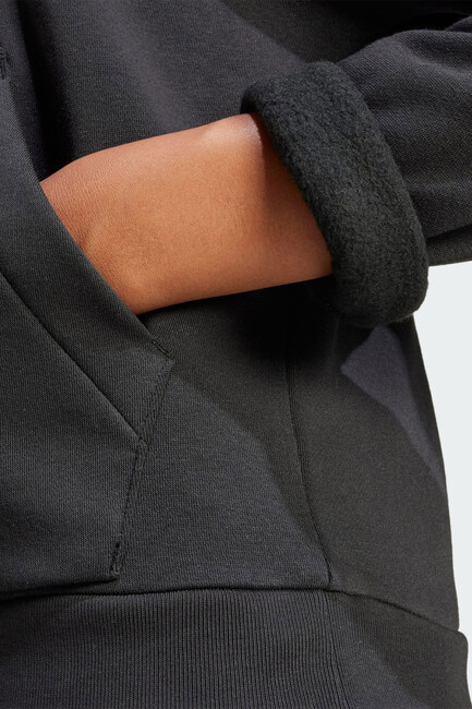 Kadın SL FC Sweat JN1861 Siyah - Thumbnail