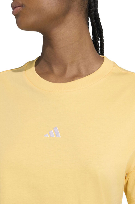 Kadın Sl Sj Tişört KC5247 Sarı - Thumbnail