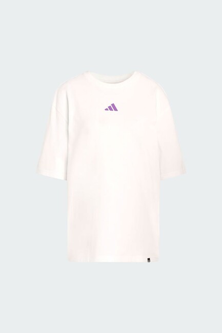 Kadın Soft Sport Tişört JZ7904 Beyaz - Thumbnail