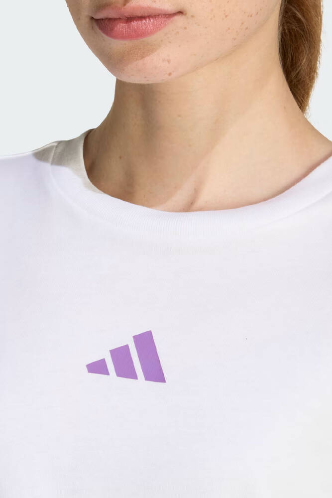 Kadın Soft Sport Tişört JZ7904 Beyaz 