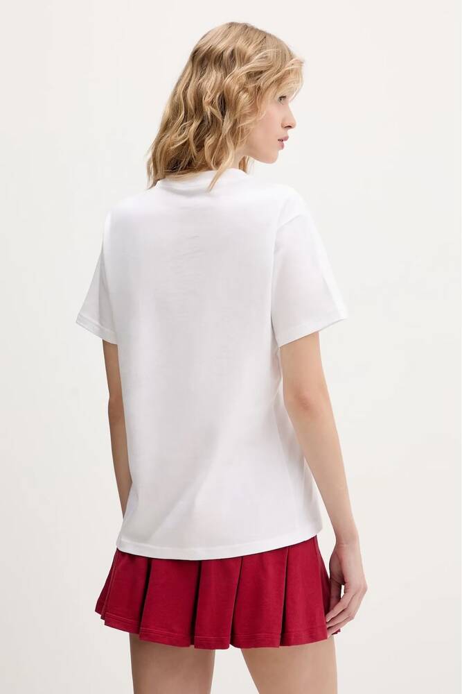 Kadın Soft Sports Graphic Tişört JZ7896 Beyaz 