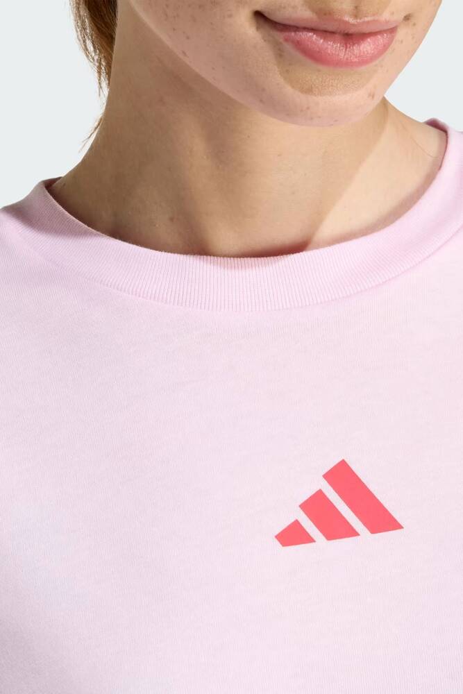 Kadın Soft Sports Graphic Tişört JZ7906 Pembe 