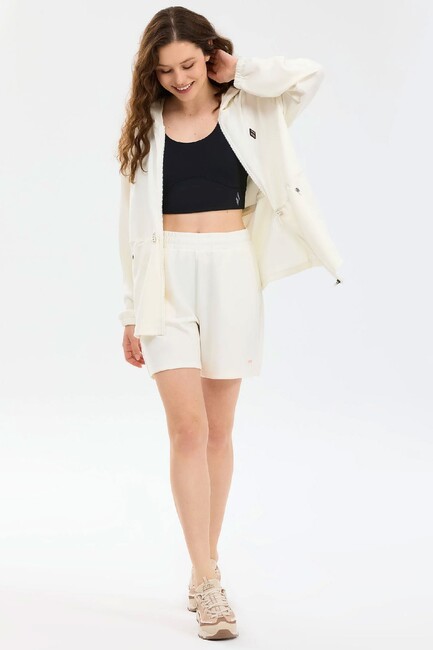 Kadın Soft Touch Regular Şort S2610036-3855 Beyaz (1)