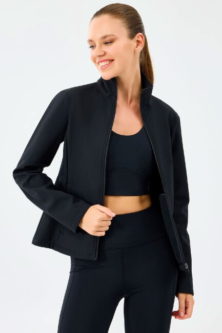 Kadın Softshell Ceket S2520190-3817 Siyah