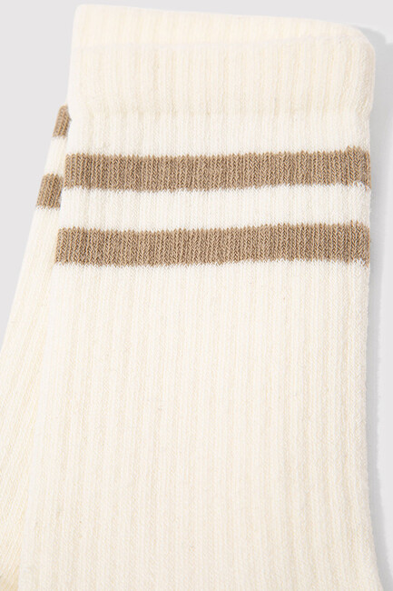 Kadın Soket Çorap 1912447-82949 Ekru (2)