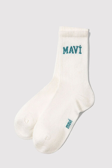 Kadın Soket Çorap 1912726-21649 Beyaz (1)