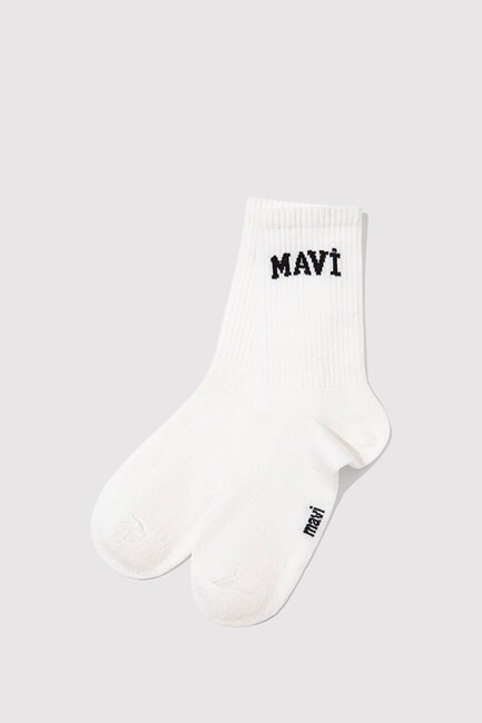 Kadın Soket Çorap 1912726-23248 Beyaz (1)