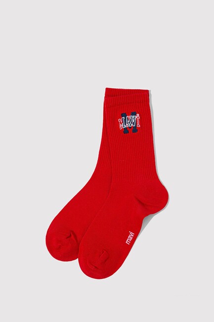 Kadın Soket Çorap 1913540-30370 Kırmızı (1)