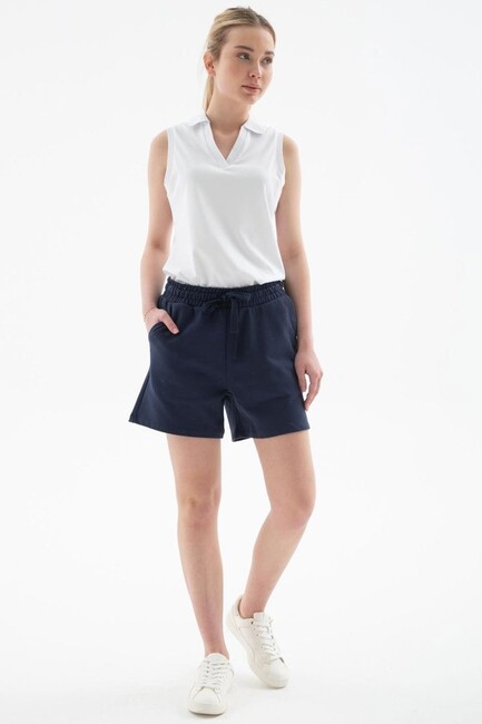 Kadın Şort 25Y0655K1 Lacivert (2)