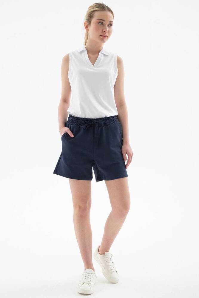 Kadın Şort 25Y0655K1 Lacivert 