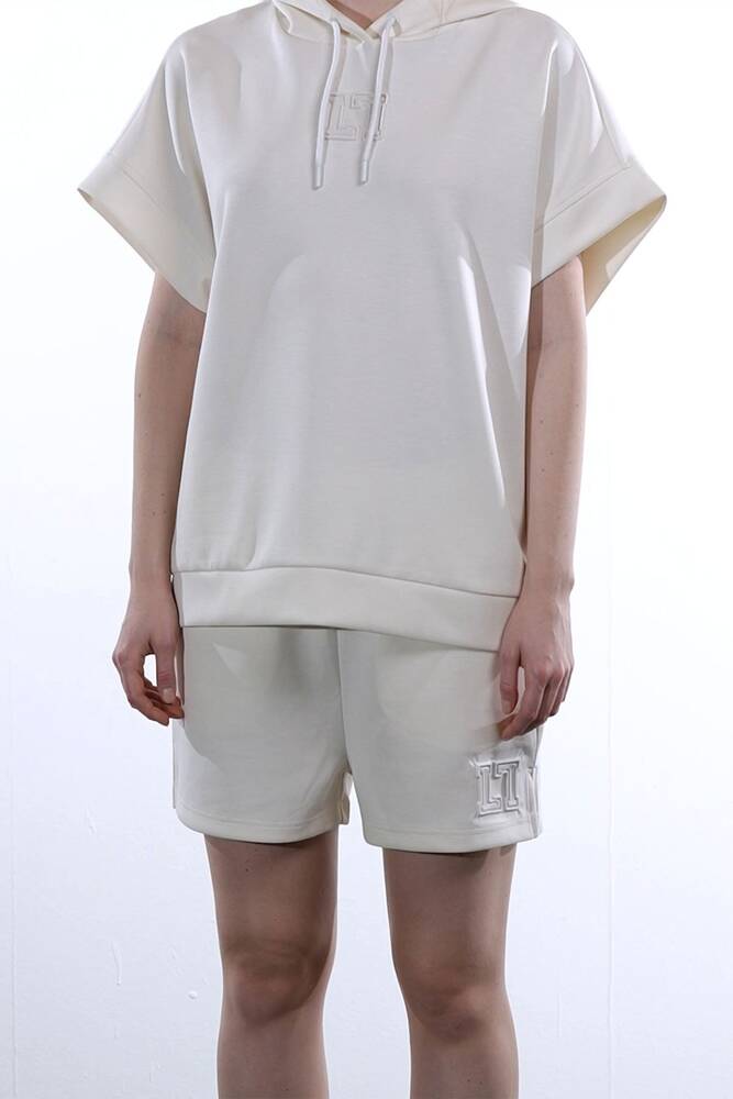 Kadın Şort LF2038677 Beyaz 