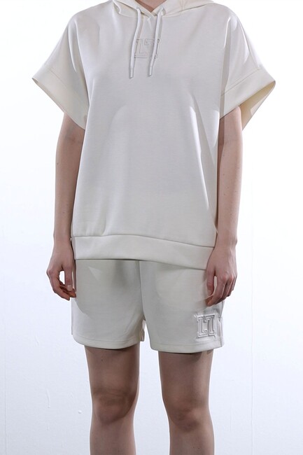 Kadın Şort LF2038677 Beyaz (1)