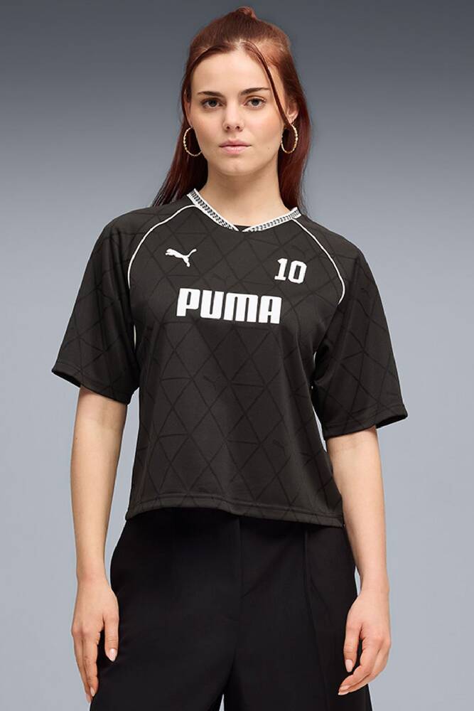 Kadın Sport Relaxed Tişört 691860-01 Siyah 