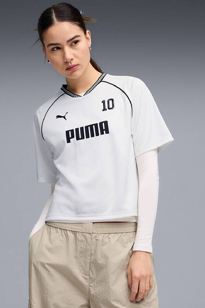 Kadın Sport Relaxed Tişört 691860-02 Beyaz 