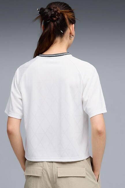 Kadın Sport Relaxed Tişört 691860-02 Beyaz (2)