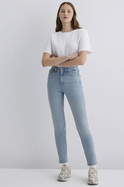 Kadın Star Classic Jean Pantolon 101077-87792 Mavi (2)
