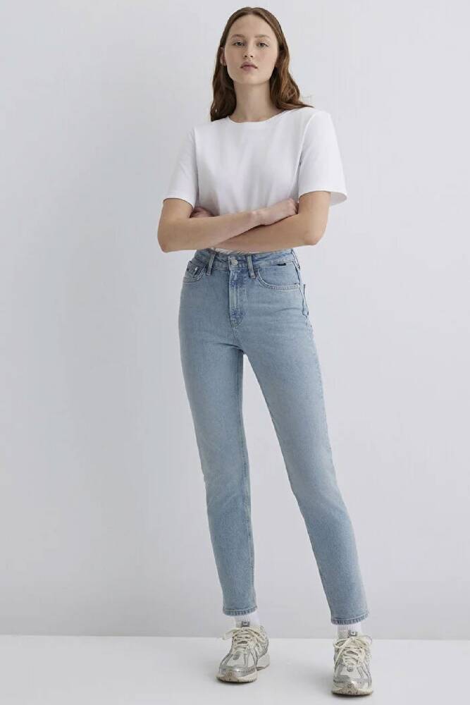 Kadın Star Classic Jean Pantolon 101077-87792 Mavi 