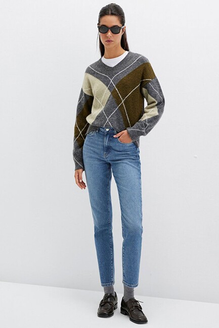 Kadın Star Classic Jean Pantolon 101077-90533 Mavi (2)