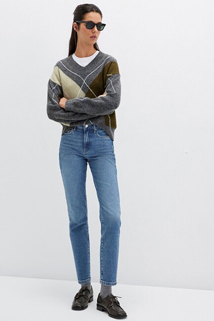 Kadın Star Classic Jean Pantolon 101077-90533 Mavi (3)