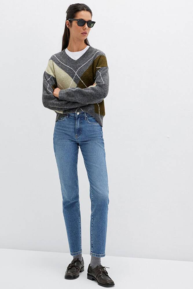 Kadın Star Classic Jean Pantolon 101077-90533 Mavi 