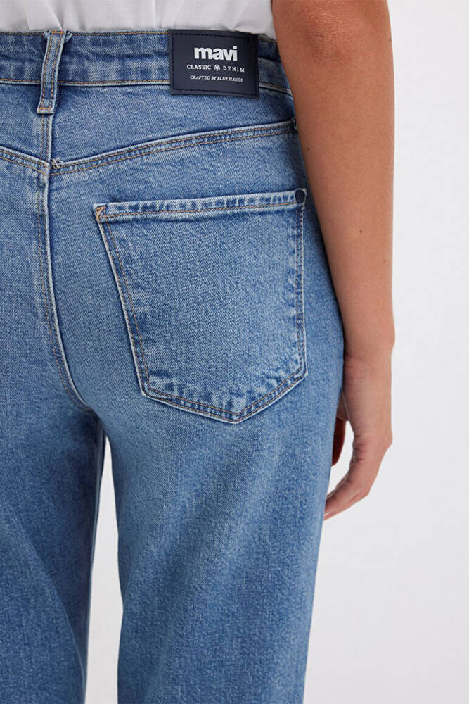 Kadın Star Classic Jean Pantolon 101077-90533 Mavi 