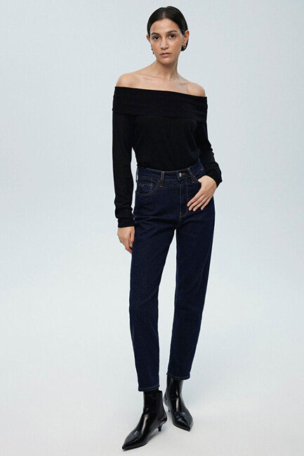 Kadın Star Gold Jean Pantolon 101077-83035 Lacivert (1)