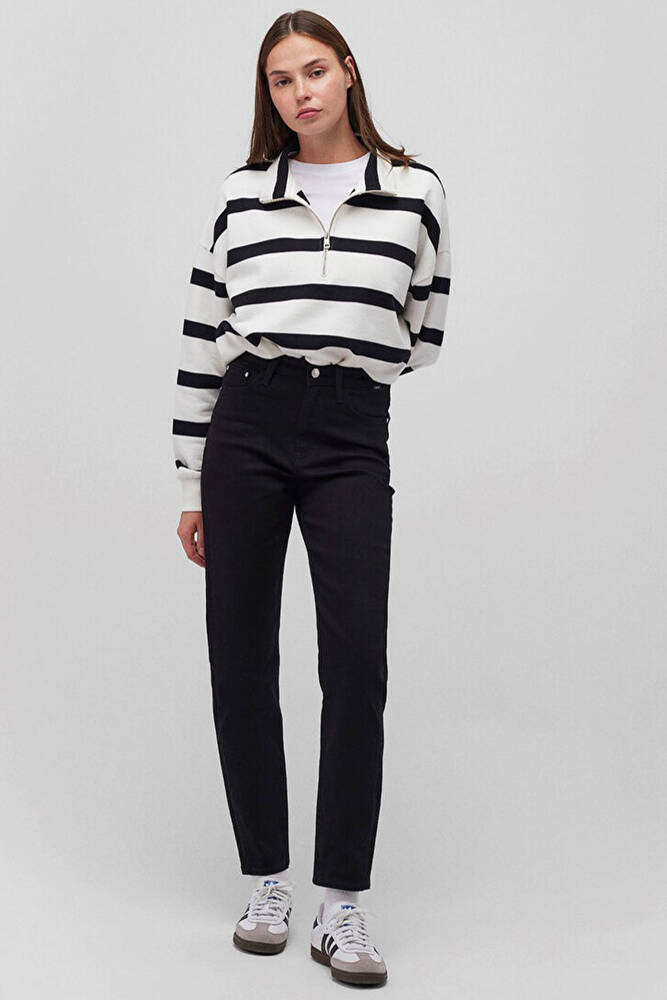 Kadın Star Jean Pantolon 101077-83147 Siyah 