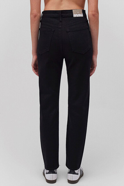 Kadın Star Jean Pantolon 101077-83147 Siyah - Thumbnail