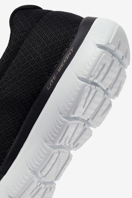 Kadın Summıts Ayakkabı 12980TK BKRG Siyah - Thumbnail