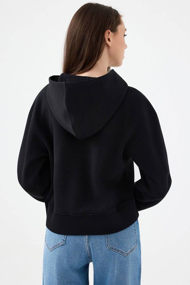 Kadın Sweat LF2033675 Siyah 