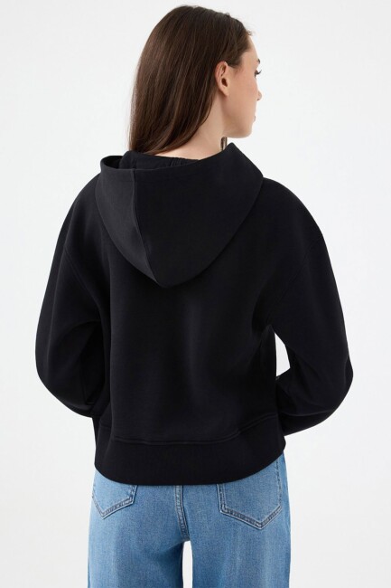 Kadın Sweat LF2033675 Siyah (2)
