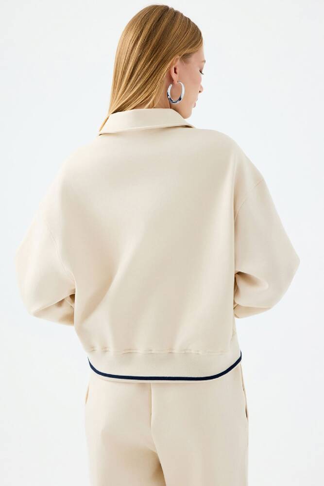 Kadın Sweat LF2038653 Ekru 