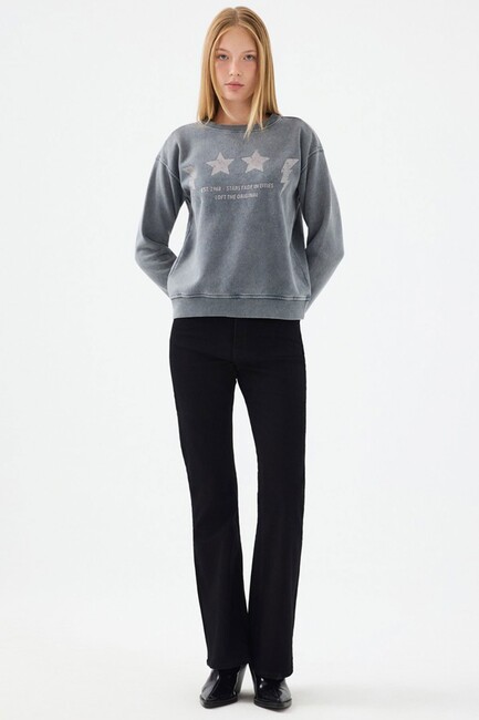 Kadın Sweat LF2040513 Gri (2)