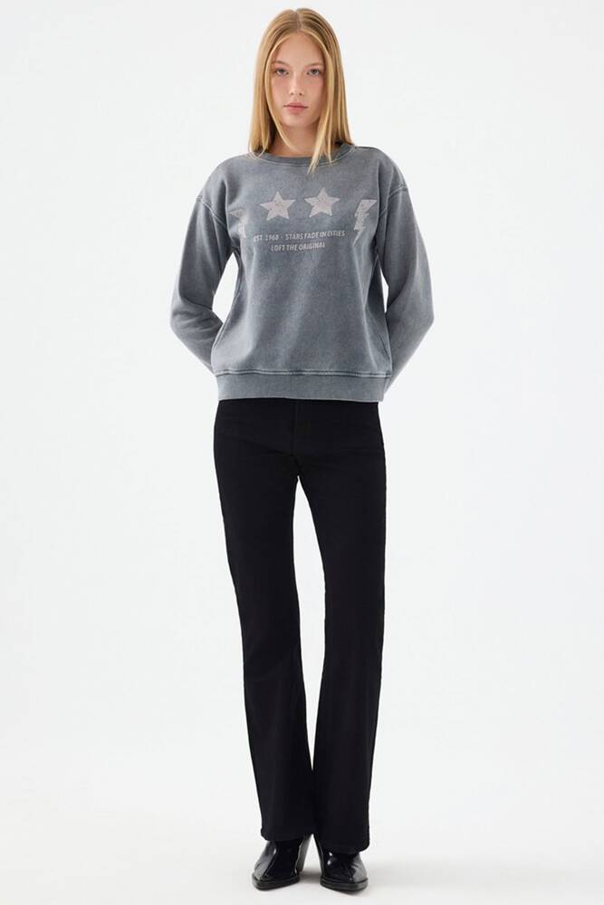 Kadın Sweat LF2040513 Gri 