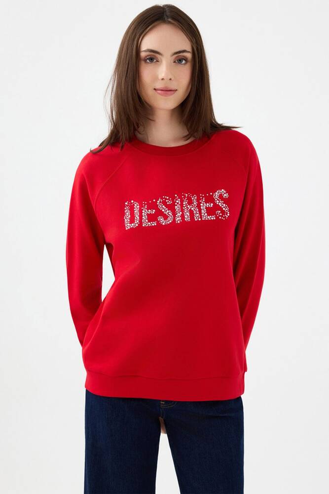 Kadın Sweat LF2040701 Kırmızı 