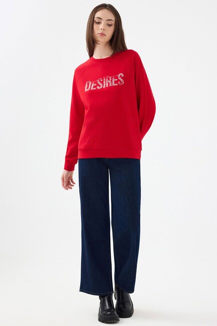 Kadın Sweat LF2040701 Kırmızı (2)