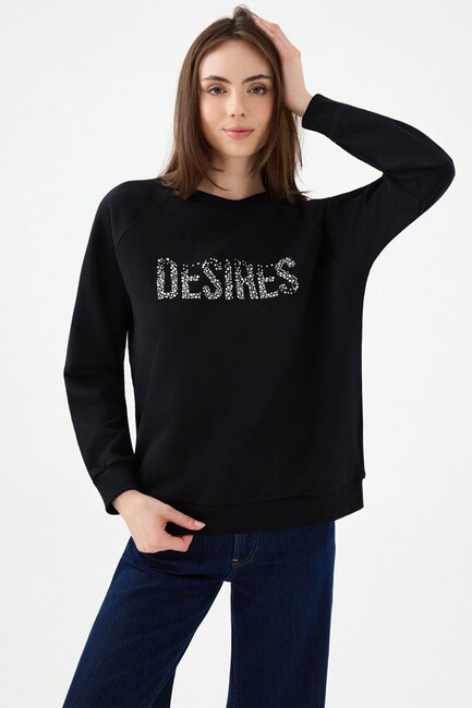 Kadın Sweat LF2040701 Siyah (1)