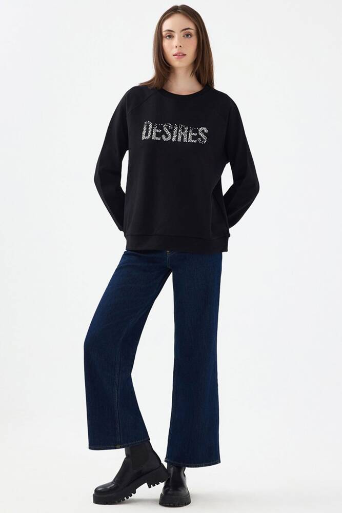 Kadın Sweat LF2040701 Siyah 