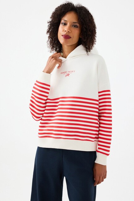 Kadın Sweat LF2040708 Kırmızı (1)