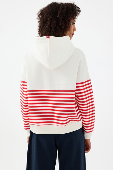 Kadın Sweat LF2040708 Kırmızı (3)