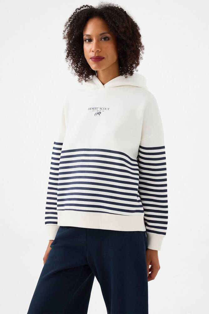 Kadın Sweat LF2040708 Lacivert 