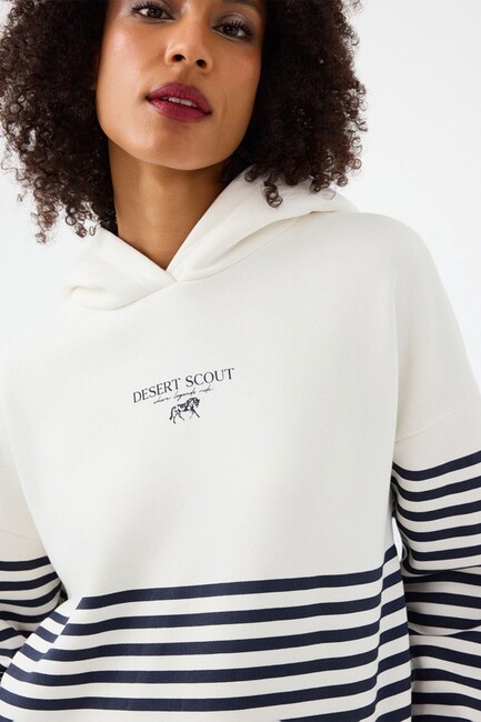 Kadın Sweat LF2040708 Lacivert - Thumbnail