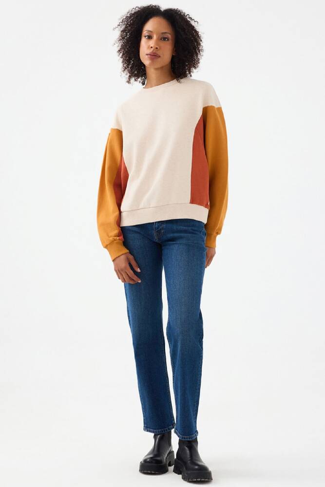 Kadın Sweat LF2040953 Ekru 