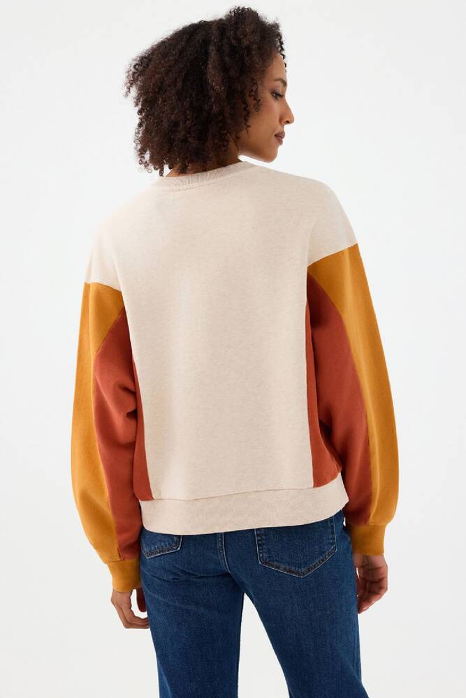 Kadın Sweat LF2040953 Ekru 