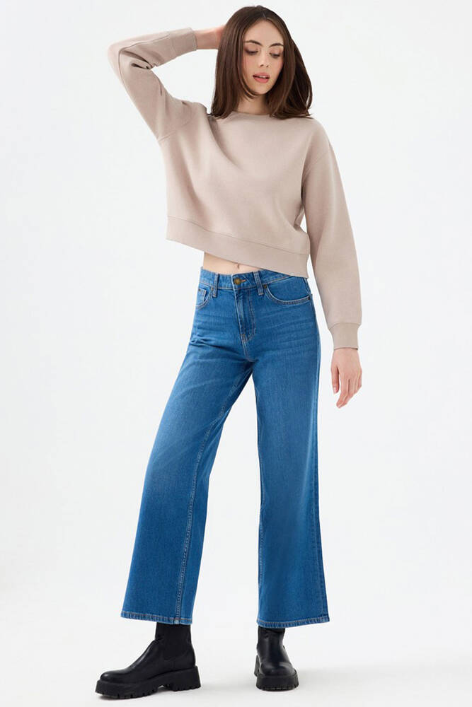 Kadın Sweat LF2041105 Bej 