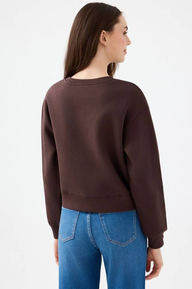 Kadın Sweat LF2041105 Kahve 
